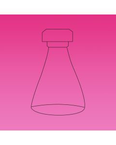 A Plus Microscale, Flask, Erlenmeyer, Threaded, 5ml, Socket 14/10