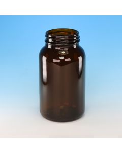 Academy Bottles, Powder, Amber Glass, Wide Neck, R3/33, 30ml, Without Caps, Pack of 127