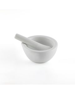 Academy Mortar & Pestle, Porcelain, Glazed, 160mm