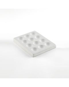 Academy Ceramic Spotting Plate 12 Place