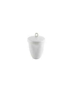 Academy Crucible, Tall Form With Lid, Porcelain, 18ml, Pack of 12