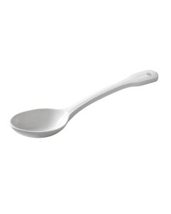 Jipo Porcelain stirring spattle with scoop, 200mm, Pack of 10