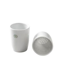Jipo Gooch Crucible, 35ml, 39mm dia x 49mm, Porcelain, Pack of 10