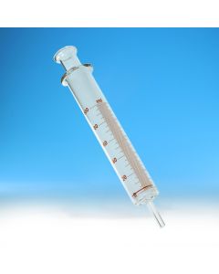 Glass Gas Syringe, 1ml Graduations
