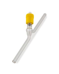 Academy In Line Stopcock, Fine, 8mm Bore, Greaseless, Hi-Vacuum