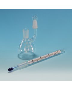 DWK Pycnom Comp, 10Ml W/Red Liq Therm, 14-38C