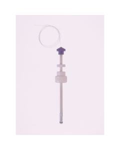 DWK Flow Adapter, Threaded, Standard, CHROMAFLEX, Fits column ID 4.8cm, Tubing OD 1/8 inch