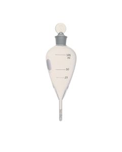 DWK Centrifuge Tube, Graduated, Goetz, with 16 stopper, 100ml, KG-33 Borosilicate glass, Pack of 6