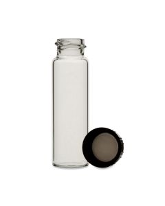 DWK SCREW THREAD VIAL, CLEAR, N-51A Borosilicate glass, PVP CAP, 21MM X 70MM, 18-400, 4DR, WITH UNATTACHED CLOSURES, Pack of 1152