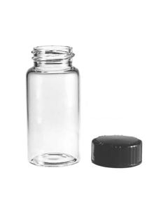DWK SCREW THREAD VIAL, CLEAR, N-51A Borosilicate glass, PVP CAP, 28MM X 57MM, 24-400, 4DR, WITH UNATTACHED CLOSURES, Pack of 432