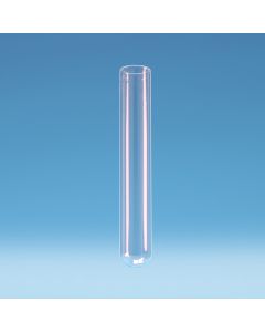 DWK Culture Tube, Plain, Rimless, 16mm x 100mm, Borosilicate 3.3 Glass, Pack of 100