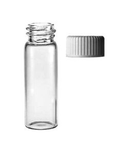 DWK SCINTILLATION VIAL, CLEAR, KG-33 Borosilicate glass, UREA CAP, CORK BACKED FOIL LINER, WITH UNATTACHED CLOSURES, 7ML, Pack of 1000