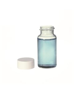 DWK SCINTILLATION VIAL, CLEAR, KG-33 Borosilicate glass, PP CAP, PULP BACKED FOIL LINER, WITH UNATTACHED CLOSURES, 20ML, Pack of 500