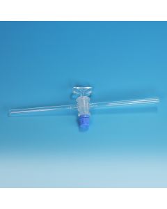 Academy Stopcock, Straight Bore With Solid Glass Plug, Stopcock NS 12, 5, Bore 2, 5 Mm, Borosilicate Glass 3.3
