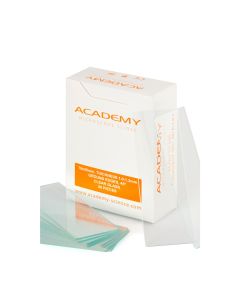 Academy Microscope Slides, Plain, 1.0-1.2mm thick, 76 x 26mm, Interleaved, Pk50