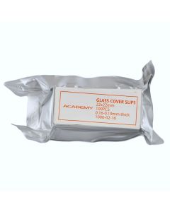Academy Cover Slips, No.1.5, 0.16-0.19mm thick, 24 x 32mm, Pk100