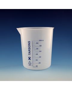 Beaker, PP Autoclavable, 50ml, Pack of 12