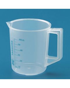 Measuring Beaker With Handle, PP Autoclavable, 250ml, Pack of 6