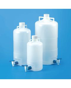 Aspirator Bottle With Stopcock, PP Autoclavable, 20000ml