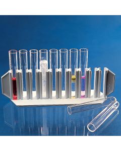 Kartell Test Tube Racks, Places 10, OD 16mm, Dimension 55x220x62.6mm, PP, Pack of 4