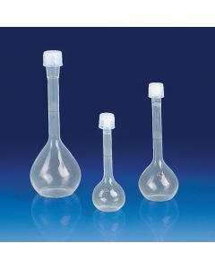 Kartell Volumetric Flasks, Capacity 250ml, Height 235mm, DIN Standard GL25, PFA