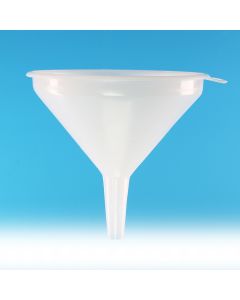 Kartell General Purpose Funnels, Top 260mm, Upstand 6.5mm, Capacity 4000ml, Stem 38mm, Stem Length 75mm, HDPE, Pack of 10