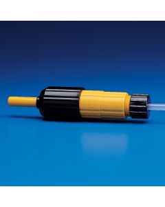 Kartell Pipette Filler With Plunger, OD 40mm, Height 100mm, Max. Capacity Pipettes 10ml, Material ABS, HDPE E PA6