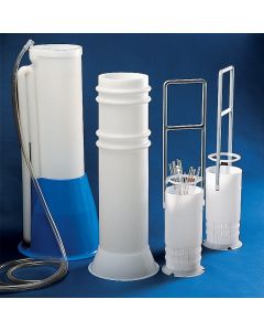 Kartell Pipette/Burette Rinsing Set, Automatic, Automatic pipette washer, OD 170mm, Height 734mm, Material PE/PP