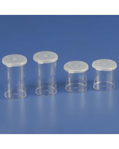 Kartell Snap-On Lid Containers, OD 34mm, Height 60mm, Capacity 35ml, PS