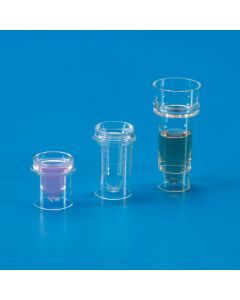 Kartell Sample Cup, Type Hitachi Mod: 705 - 706 - 712 - 7250-M/40 - S40, Capacity 2ml, OD 16.75mm, Height 38mm, PS, Pack of 6