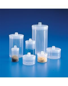 Kartell Weighing Bottles, Capacity 50ml, External 59mm, Height 34mm, Tare g 18, PP, Pack of 10