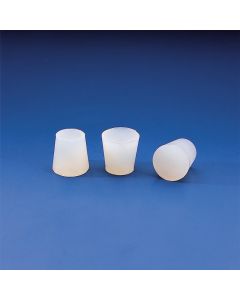 Kartell Conical Stoppers, Upper 30mm, Lower 21mm, Height 29mm, Sylicon, Pack of 10