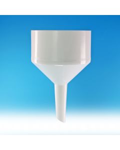 Kartell Funnels, Buchner, Filter 80mm, Holes 2mm, Capacity 285ml, Stem Length 65mm, PP
