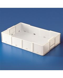 Kartell Deep Tray Low Form With Handles And Draining Holes, Dimension 350x540mm, Height 115mm, Capacity 16Ltr, HDPE