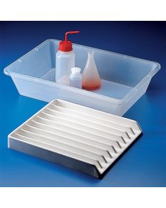 Kartell Input Trays, Material PP, Fatures lt 12, Internal Dimension 345x510x110mm, External Dimension 510x350x105mm, Material PP/PVC, Pack of 2