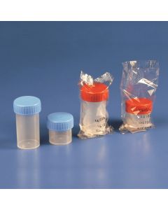 Kartell Screw Cap Container, , Capacity 60ml, OD 35mm, Height 70mm, Packing multiple, Version unsterilized, PP