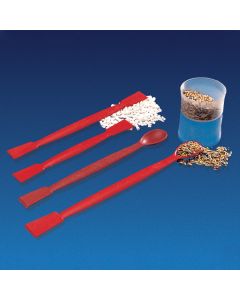 Kartell Glass Fiber Spatulas, Type Flat ends, Length 180mm, Material Glass Fibre Nylon, Pack of 10