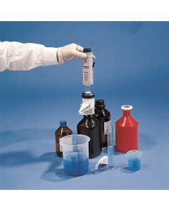 Kartell Dosipet B, Mod. Dosipet 100, Capacity 10.0 - 100.0ml, Subdivision 2ml, Toll. +/- 0.60ml, CV 0.1ml, Thread GL 45
