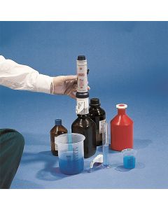 Kartell Dosipet HF, Mod. Dosipet HF-25, Capacity 2.5 - 25.0ml, Subdivision 0.5ml, Prec +/- 0.15ml, V 0.025ml, Thread GL 45