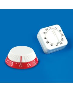 Kartell Timers, Mod. Clip, Dimension 56.6x56.5x28mm, Colour White, Material ABS CASE