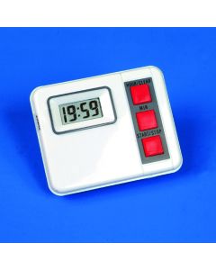 Kartell Timers, Mod. Electronic, Dimension 50x62x23mm, Colour White, Material ABS CASE
