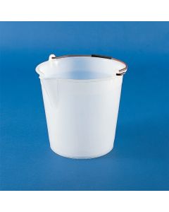 Kartell Bucket With Spout, Capacity 9Ltr, Dimension 280x250mm, Colour White, LDPE