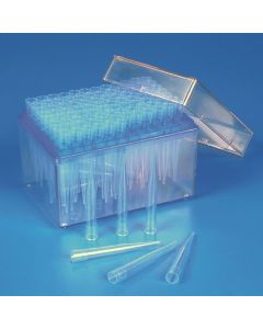Kartell Tips Capacity 100-1000 Microliters, Colour Blue, Rack Material PP, Type Universal, Packing Rack, Material PC/PP, Pack of 10