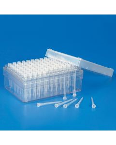 Kartell Tips Capacity 5-10 Microliters, Colour Neutral, Rack Material PP, Type Eppendorf Cristall, Packing Rack, Material PC/PP, Pack of 10