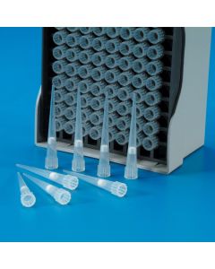 Kartell Filter Tips Capacity 5-100 Microliters, Colour Neutral, Type Eppendorf, Packing Rack ster, Pack of 10