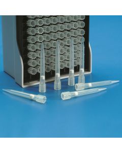 Kartell Filter Tips Capacity 5-300 Microliters, Colour Neutral, Type Eppendorf, Packing Rack ster., Pack of 10