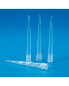 Kartell Tips Capacity 1000-5000 Microliters, Colour Blue light, Type Kartell Pluripet std and Pluripet II. Gilson. Socorex. Nichiryo, Packing Rack, Pack of 4