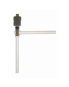 Academy Right Angle Stopcock, Fast, 10mm Bore, Greaseless, Hi-Vacuum Stopcock