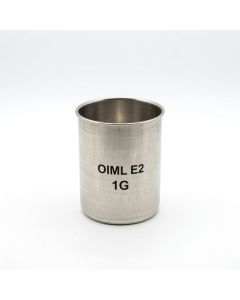 OIML F1 UKAS Certificate Aluminium-Stainless Steel Weight Set, 1 to 500mg