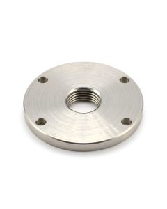 Laboratory Flat Flange Lid, 100mm Diameter, 29/32 Centre Socket
